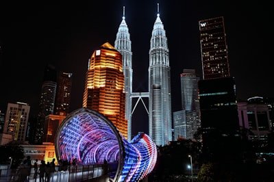 Kuala Lumpur at night
